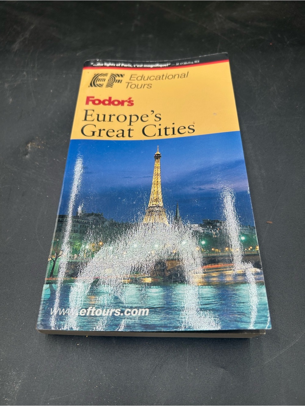 Fodor's Europe’s Great Cities Travel Guide - Yellow & Blue Cover